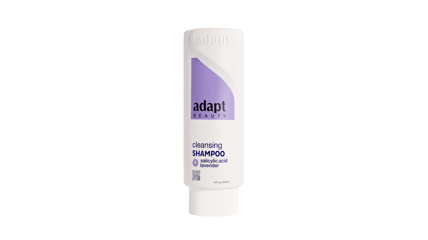 Adapt Beauty salicylic acid cleansing shampoo in easy-open bottle